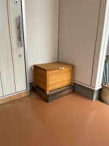 収納ボックス付きベンチ匠 パイン色 高さ380×奥行400×幅600