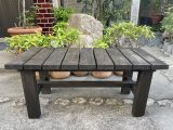 匠の縁台 ブラウン 天然木製ヒバ材