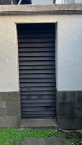 扉として：ルーバーフェンス匠 ブラウン