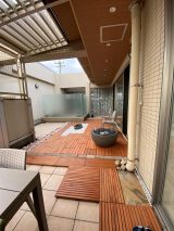 ウッドデッキ匠 すのこ チーク色 300×600